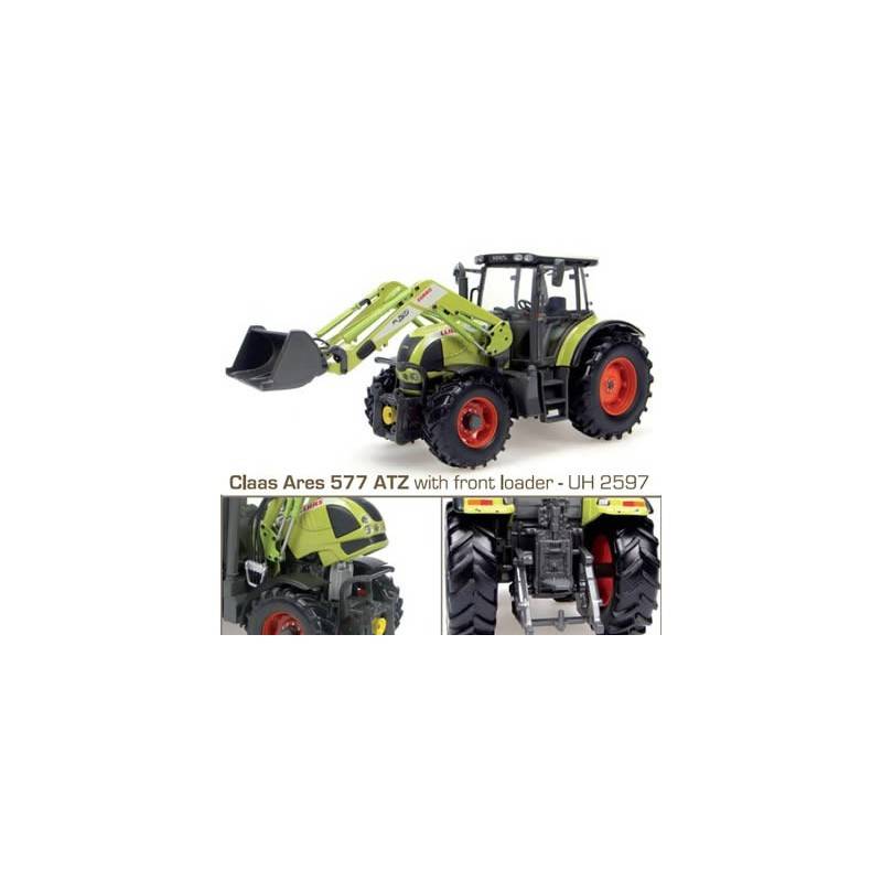 Claas Ares with frontloader