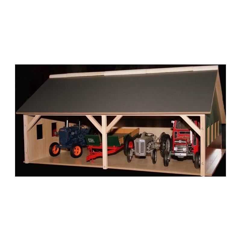 1:32 Wooden Farm Shed 2 bay