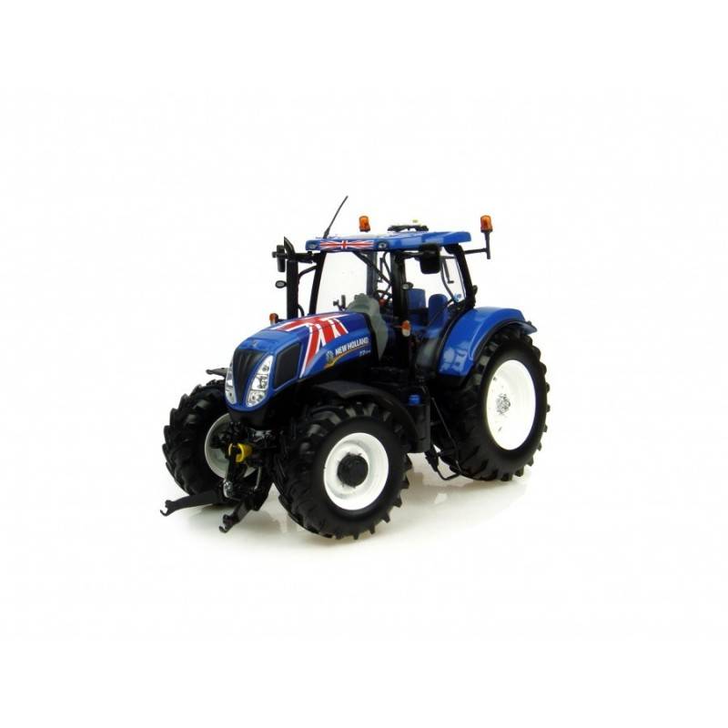 UH 4045 New Holland T7.210 Model Tractor "UK Flag" Edition
