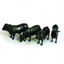 Britains 42704 Aberdeen Angus Cattle