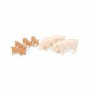 Britains 40966 Large White Pigs